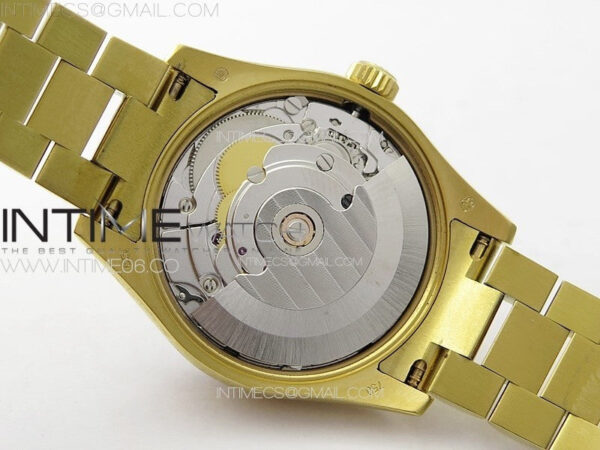 DateJust 31mm YG/Crystals Bezel APSF Best Edition Blue MOP Dial Crystals Markers on President Bracelet A2824 - Image 24