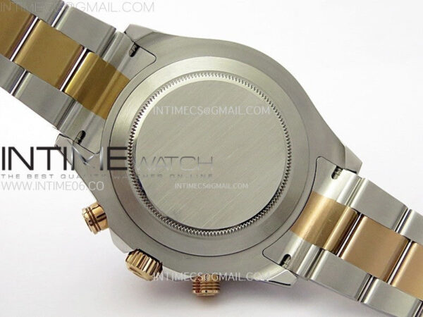 YachtMaster II 116681 Blue Ceramic Bezel SS/RG KF 1:1 Best Edition White Dial on Bracelet A7750 - Image 28