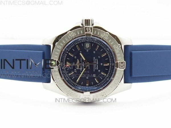 Colt Automatic 44mm SS Blue Textured Dial A2824 - Image 3