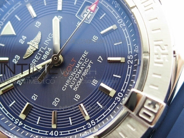Colt Automatic 44mm SS Blue Textured Dial A2824 - Image 5