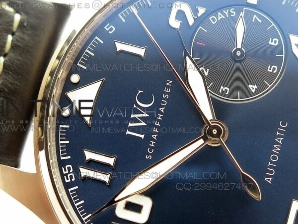 Big Pilot IW500909 RG ZF 1:1 Le Petit Prince Best Edition on Brown Leather Strap A521111 - Image 7