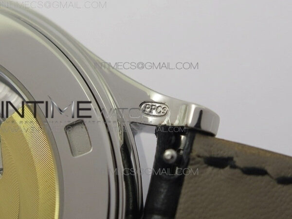 Calatrava 5296G SS ZF 1:1 Best Edition Ivory Dial On Black Leather Strap 324CS (Free box) - Image 30