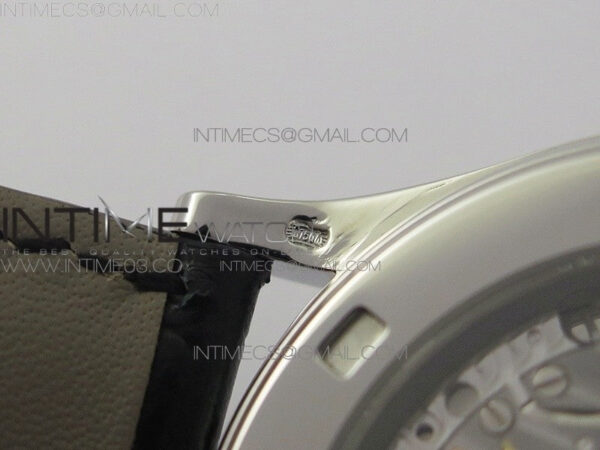 Calatrava 5296G SS ZF 1:1 Best Edition Ivory Dial On Black Leather Strap 324CS (Free box) - Image 31