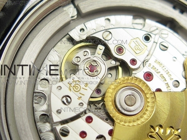 Calatrava 5296G SS ZF 1:1 Best Edition Ivory Dial On Black Leather Strap 324CS (Free box) - Image 38