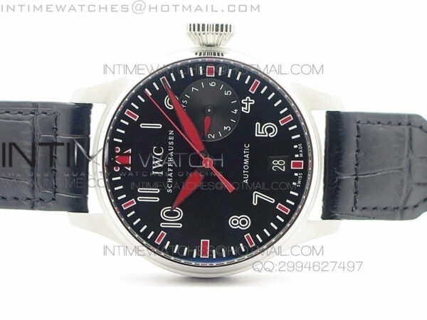 Big Pilot Real PR IW500435 "Muhammad Ali" ZF Best Edition on Black Leather Strap A51111 - Image 3
