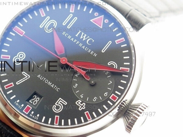 Big Pilot Real PR IW500435 "Muhammad Ali" ZF Best Edition on Black Leather Strap A51111 - Image 4
