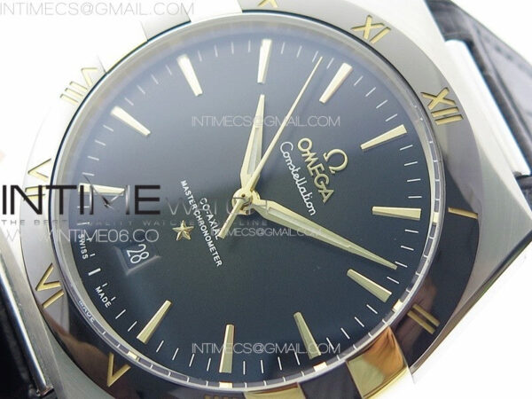 Constellation 131.33.41.21.03.001 SS/RG TW Best Edition Green Dial On Black Gummy Strap A8900 - Image 4