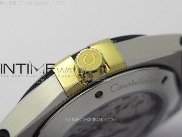 Constellation 131.33.41.21.03.001 SS/RG TW Best Edition Green Dial On Black Gummy Strap A8900 - Image 10