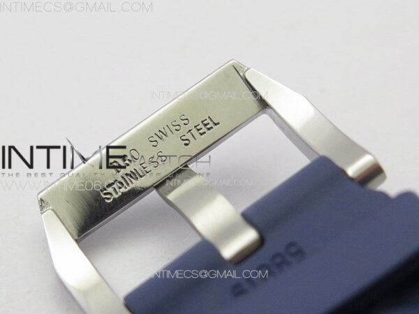 Aquatimer IW376711 SS V6SF 1:1 Best Edition Blue Dial on Blue Rubber Strap A7750 - Image 13