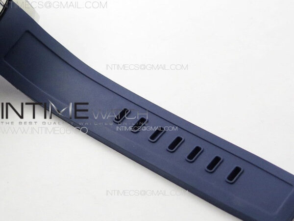 Aquatimer IW376711 SS V6SF 1:1 Best Edition Blue Dial on Blue Rubber Strap A7750 - Image 14