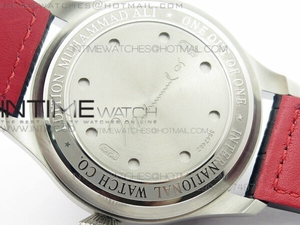 Big Pilot Real PR IW500435 "Muhammad Ali" ZF Best Edition on Black Leather Strap A51111 - Image 14