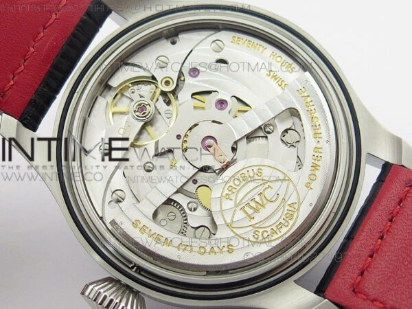 Big Pilot Real PR IW500435 "Muhammad Ali" ZF Best Edition on Black Leather Strap A51111 - Image 16