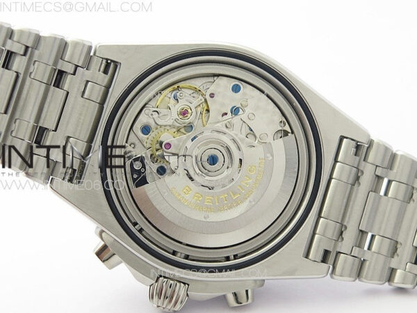 Chronomat B01 42mm SS TF 1:1 Best Edition Silver Dial Black Subdial on SS Bracelet A7750 - Image 21