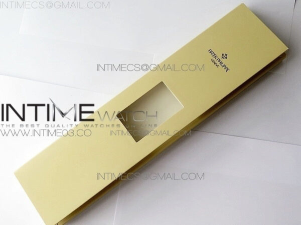 Calatrava 5296G SS ZF 1:1 Best Edition Ivory Dial On Black Leather Strap 324CS (Free box) - Image 48