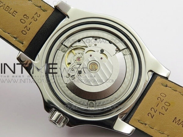 Colt Automatic 44mm SS Black Textured Dial on Black Leather Strap A2824 - Image 12