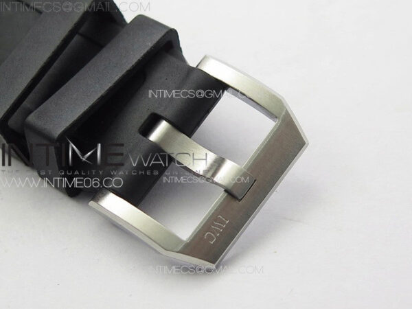 Aquatimer IW376709 SS V6SF 1:1 Best Edition Black Dial on Black Rubber Strap A7750 - Image 13