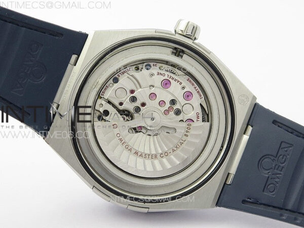 Constellation 131.33.41.21.03.001 SS TW Best Edition White Dial On Blue Gummy Strap A8900 - Image 21