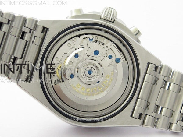 Chronomat B01 42mm SS TF 1:1 Best Edition Black Dial White Subdial on SS Bracelet A7750 - Image 22