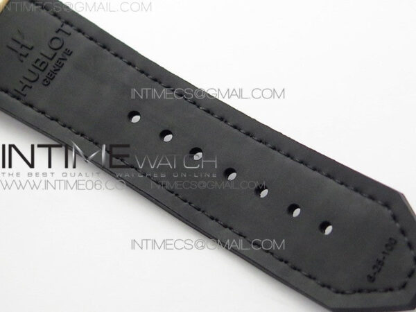 Classic Fusion 42mm RG Paved Diamonds Case/Bezel B50F Black Dial On Black Gummy Strap A2892 - Image 16