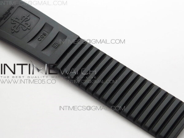 Aquanaut Jumbo 5167A DLC ZF 1:1 Best Edition Black Dial on Black Rubber Strap 324CS(Free Box) - Image 18