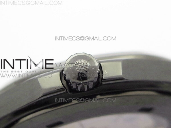 Aquanaut Jumbo 5167A DLC ZF 1:1 Best Edition Black Dial on White Rubber Strap 324CS(Free Box) - Image 11