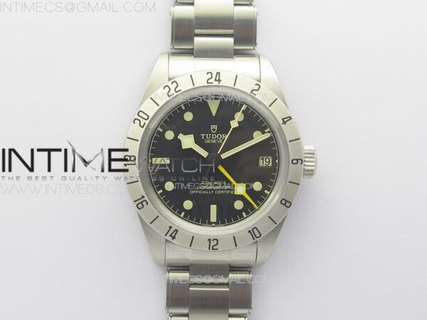 Black Bay M79470-0001 GMT SS  ZF 1:1 Best Edition Black Dial On SS/YG Bracelet A2836