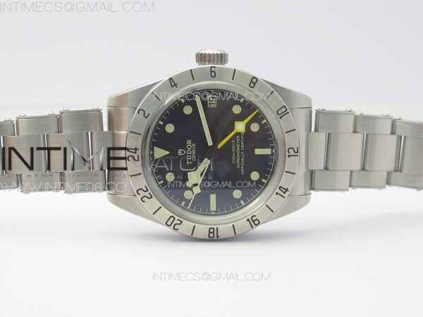 Black Bay M79470-0001 GMT SS  ZF 1:1 Best Edition Black Dial On SS/YG Bracelet A2836 - Image 3