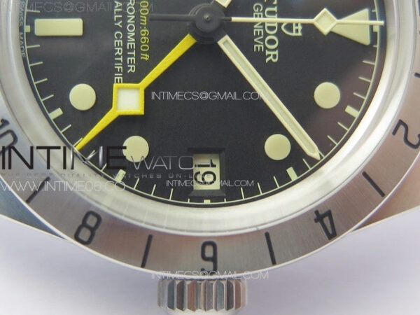 Black Bay M79470-0001 GMT SS  ZF 1:1 Best Edition Black Dial On SS/YG Bracelet A2836 - Image 5