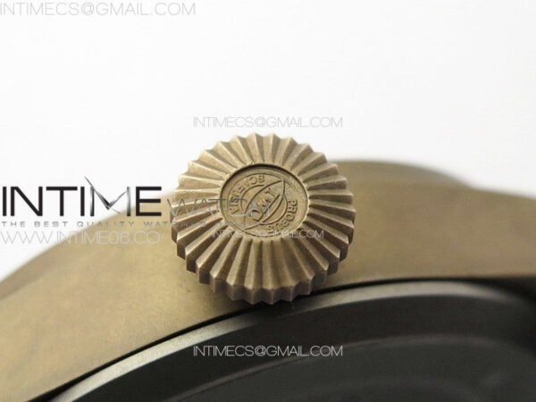 Big Pilot IW329702 Bronzo B12 Best Edition Green Dial on Brown Leather Strap A2824 - Image 8