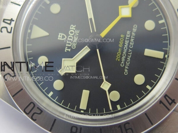 Black Bay M79470-0001 GMT SS  ZF 1:1 Best Edition Black Dial On SS/YG Bracelet A2836 - Image 8