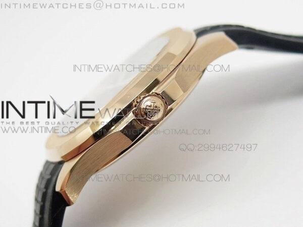 Aquanaut Jumbo BP Best Edition RG Brown Dial on Black Rubber Strap Miyota 9015 PP324CS - Image 10