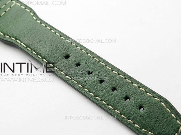 Big Pilot IW329702 Bronzo B12 Best Edition Green Dial on Brown Leather Strap A2824 - Image 12
