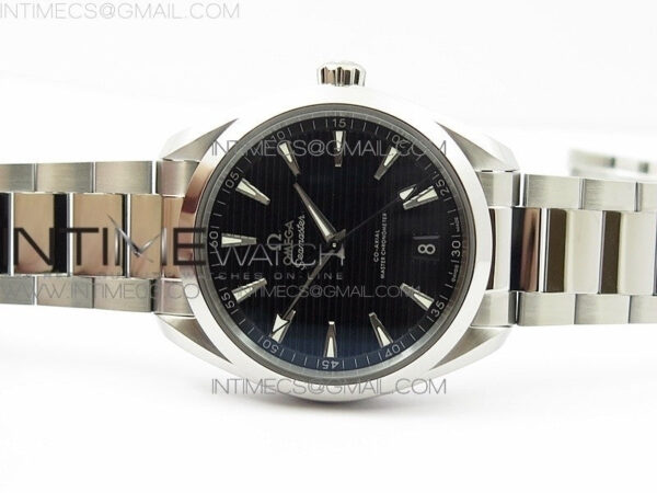 Aqua Terra 150M Master Chronometers VSF 1:1 Best Edition black dial silver second hand on SS Bracelet A8900 Super Clone - Image 7