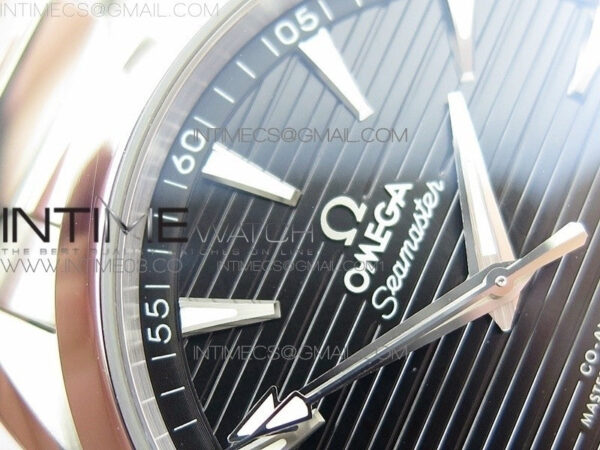 Aqua Terra 150M Master Chronometers VSF 1:1 Best Edition black dial silver second hand on SS Bracelet A8900 Super Clone - Image 11