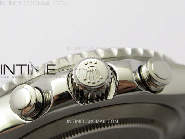 YachtMaster II 116680 Blue Ceramic Bezel SS KF 1:1 Best Edition White Dial on Bracelet A7750 - Image 15