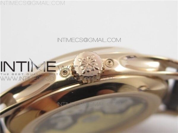 Annual Calendar Complications 5205R GRF RG Silver dial on Brown leather strap - Image 16