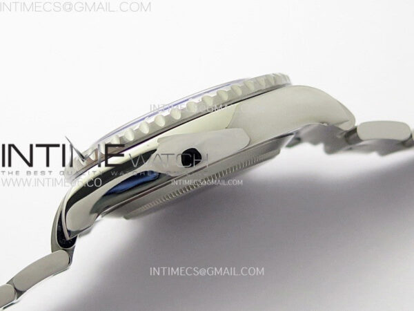 YachtMaster II 116680 Blue Ceramic Bezel SS KF 1:1 Best Edition White Dial on Bracelet A7750 - Image 16