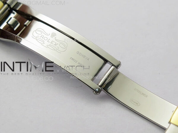 DateJust 31mm 72610 SS/YG APSF Best Edition Green Dial Crystals Markers on Oyster Bracelet A2824 - Image 18