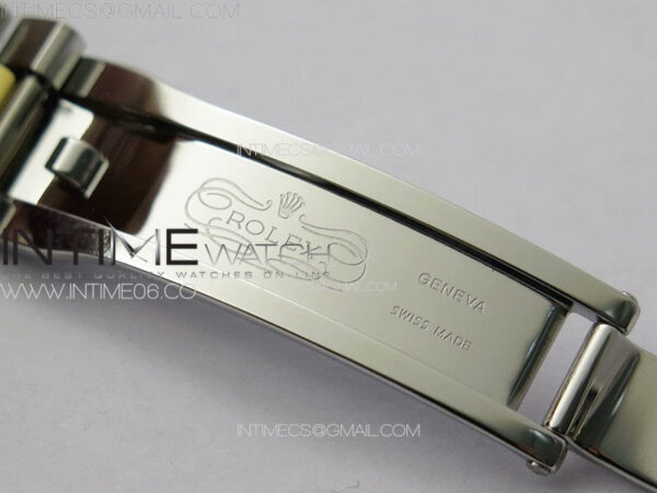 DateJust 31mm 72610 SS/YG APSF Best Edition Green Dial Crystals Markers on Oyster Bracelet A2824 - Image 19