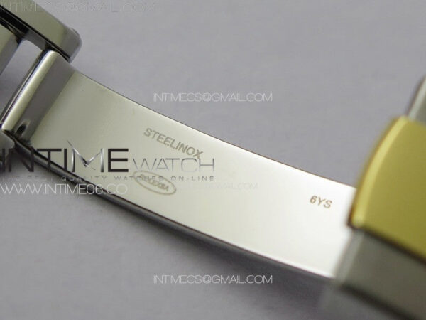 DateJust 31mm 72610 SS/YG APSF Best Edition Green Dial Crystals Markers on Oyster Bracelet A2824 - Image 20