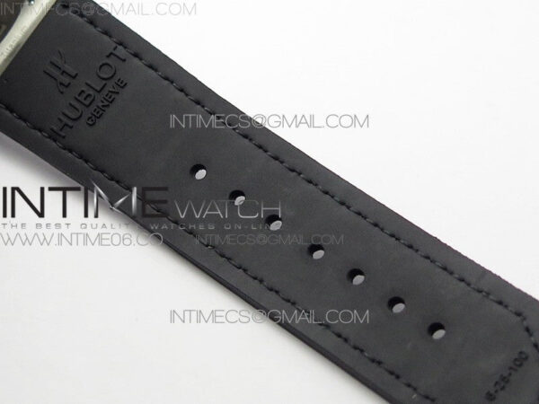 Classic Fusion 42mm SS Paved Diamonds Case/Bezel B50F Gray Dial On Gray Gummy Strap A2892 - Image 17
