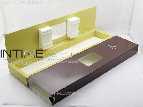 Annual Calendar Moonphase 5396 SS PPF 1:1 Best Edition Gray Dial on Black Leather Strap PPF324 - Image 30
