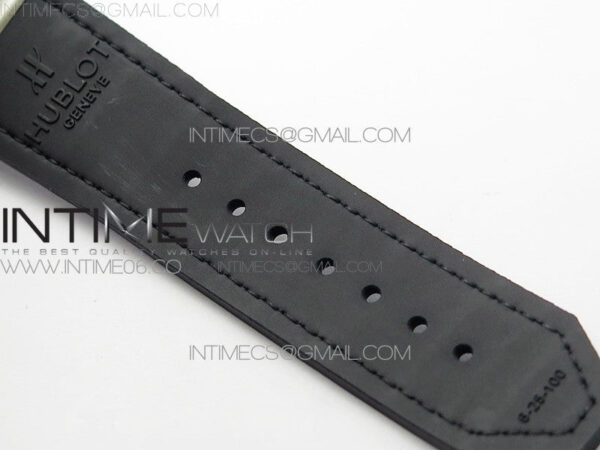 Classic Fusion 42mm SS Paved Diamonds Case/Bezel B50F Black Dial On Black Gummy Strap A2892 - Image 17