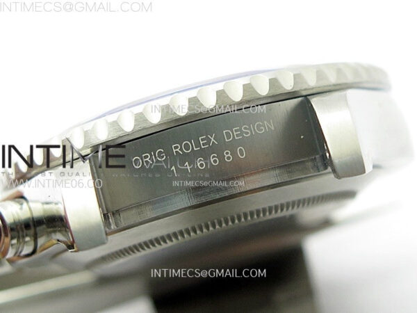YachtMaster II 116680 Blue Ceramic Bezel SS KF 1:1 Best Edition White Dial on Bracelet A7750 - Image 33