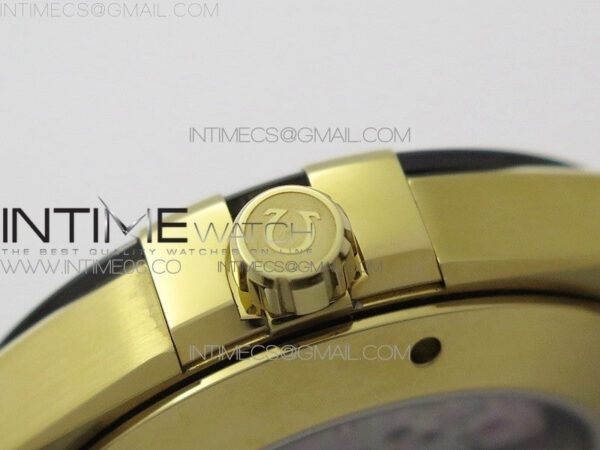 Constellation 131.33.41.21.03.001 YG TW Best Edition Black Dial On Black Gummy Strap A8500 - Image 10