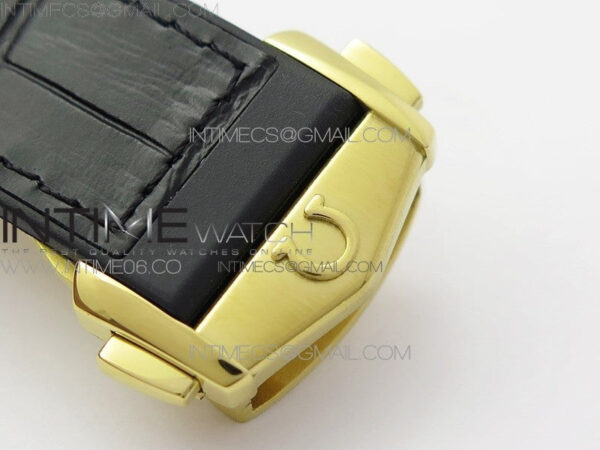 Constellation 131.33.41.21.03.001 YG TW Best Edition Black Dial On Black Gummy Strap A8500 - Image 13