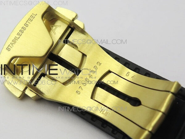 Constellation 131.33.41.21.03.001 YG TW Best Edition Black Dial On Black Gummy Strap A8500 - Image 14