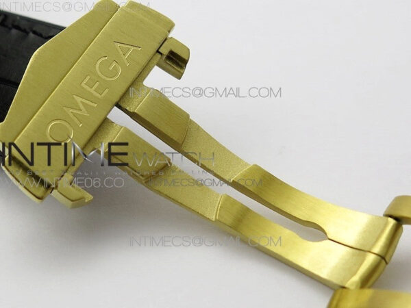 Constellation 131.33.41.21.03.001 YG TW Best Edition Black Dial On Black Gummy Strap A8500 - Image 16