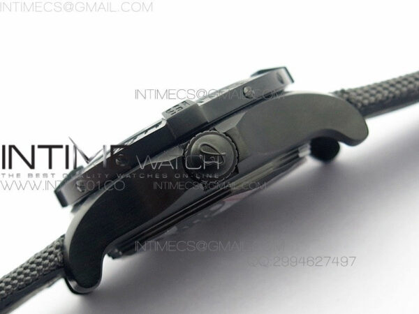 Avenger II Seawolf PVD Black Dial on Gray Nylon Strap A2836 - Image 6