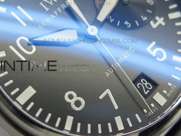 Big Pilot IW500901 ZF 1:1 Best Edition Black Dial on Black Leather Strap A51111 - Image 7